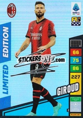 Sticker Olivier Giroud - Calciatori 2023-2024. Adrenalyn XL
 n. XXL-OLG - Panini