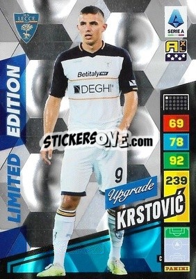 Cromo Nikola Krstovic - Calciatori 2023-2024. Adrenalyn XL
 - Panini