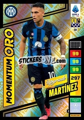 Sticker Lautaro Martinez - Calciatori 2023-2024. Adrenalyn XL
 - Panini
