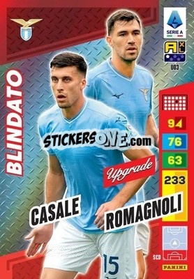 Sticker Nicolo Casale / Alessio Romagnoli - Calciatori 2023-2024. Adrenalyn XL
 n. U03 - Panini