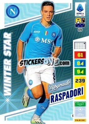 Cromo Giacomo Raspadori - Calciatori 2023-2024. Adrenalyn XL
 - Panini