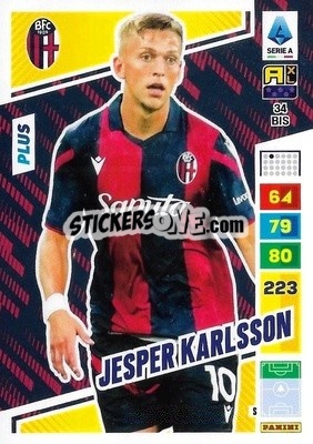 Figurina Jesper Karlsson - Calciatori 2023-2024. Adrenalyn XL
 - Panini