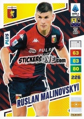 Sticker Ruslan Malinovskyi - Calciatori 2023-2024. Adrenalyn XL
 - Panini