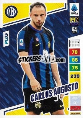 Sticker Carlos Augusto - Calciatori 2023-2024. Adrenalyn XL
 - Panini