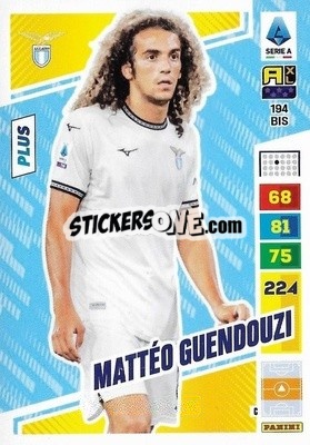 Sticker Mattéo Guendouzi - Calciatori 2023-2024. Adrenalyn XL
 n. 194bis - Panini