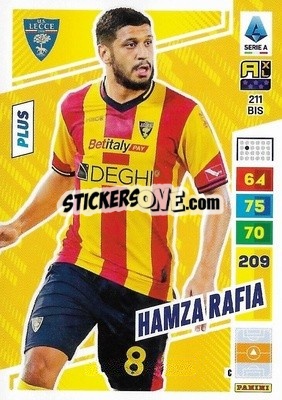 Sticker Hamza Rafia - Calciatori 2023-2024. Adrenalyn XL
 - Panini