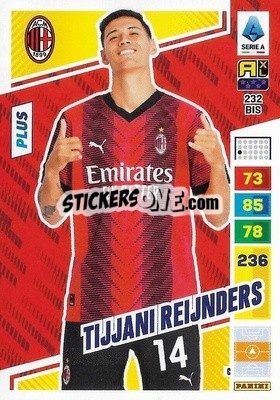 Cromo Tijjani Reijnders - Calciatori 2023-2024. Adrenalyn XL
 - Panini