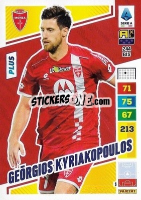 Sticker Geörgios Kyriakopoulos - Calciatori 2023-2024. Adrenalyn XL
 - Panini
