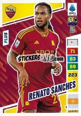 Sticker Renato Sanches - Calciatori 2023-2024. Adrenalyn XL
 n. 274bis - Panini