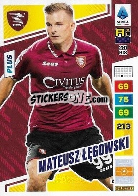 Cromo Mateusz Łęgowski - Calciatori 2023-2024. Adrenalyn XL
 - Panini