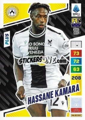 Cromo Hassane Kamara - Calciatori 2023-2024. Adrenalyn XL
 - Panini