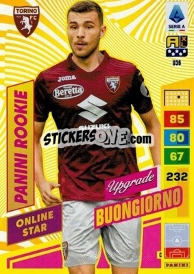 Cromo Alessandro Buongiorno - Calciatori 2023-2024. Adrenalyn XL
 - Panini