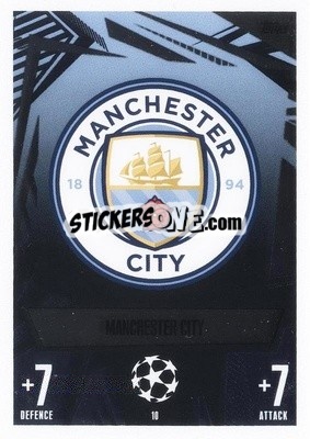 Sticker Club Badge - UEFA Champions League & Europa League 2023-2024. Match Attax n. 10 - Topps