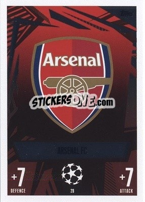 Sticker Club Badge - UEFA Champions League & Europa League 2023-2024. Match Attax n. 28 - Topps