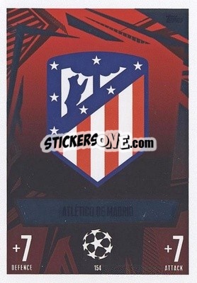 Sticker Club Badge - UEFA Champions League & Europa League 2023-2024. Match Attax - Topps