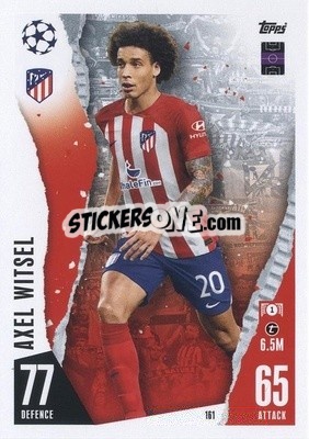 Cromo Axel Witsel - UEFA Champions League & Europa League 2023-2024. Match Attax - Topps