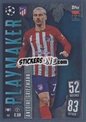 Sticker Antoine Griezmann - UEFA Champions League & Europa League 2023-2024. Match Attax n. 168 - Topps