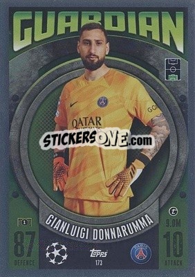 Figurina Gianluigi Donnarumma - UEFA Champions League & Europa League 2023-2024. Match Attax - Topps