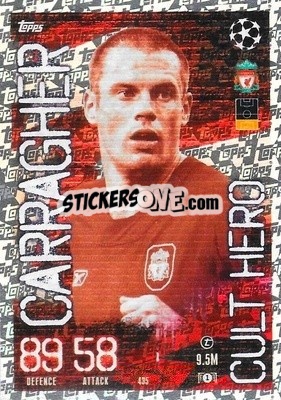Sticker Jamie Carragher - UEFA Champions League & Europa League 2023-2024. Match Attax - Topps