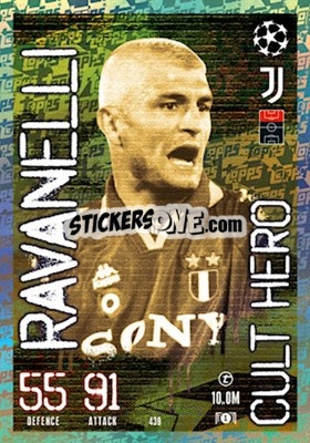Sticker Fabrizio Ravanelli - UEFA Champions League & Europa League 2023-2024. Match Attax n. 439 - Topps