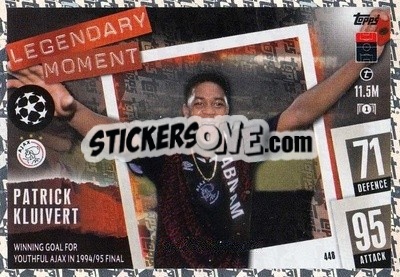 Sticker Patrick Kluivert