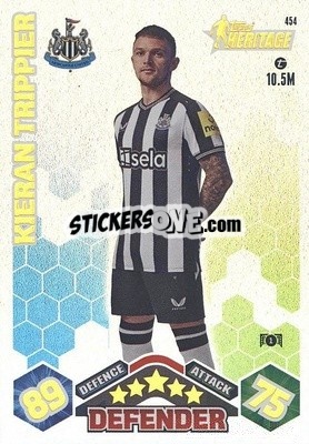 Sticker Kieran Trippier - UEFA Champions League & Europa League 2023-2024. Match Attax n. 454 - Topps