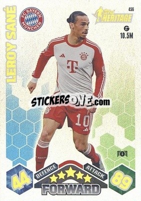 Sticker Leroy Sané - UEFA Champions League & Europa League 2023-2024. Match Attax - Topps
