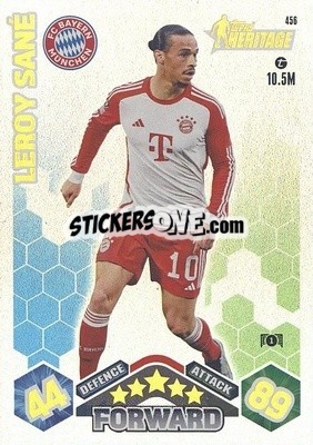 Figurina Leroy Sané - UEFA Champions League & Europa League 2023-2024. Match Attax - Topps