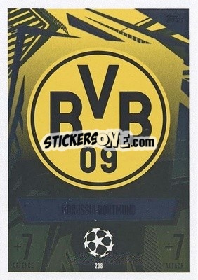 Sticker Club Badge - UEFA Champions League & Europa League 2023-2024. Match Attax n. 208 - Topps