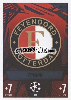 Sticker Club Badge - UEFA Champions League & Europa League 2023-2024. Match Attax n. 244 - Topps