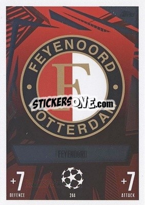 Figurina Club Badge - UEFA Champions League & Europa League 2023-2024. Match Attax - Topps