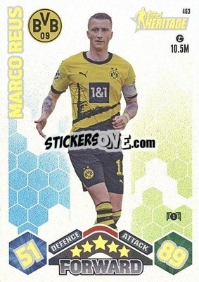 Sticker Marco Reus - UEFA Champions League & Europa League 2023-2024. Match Attax n. 463 - Topps