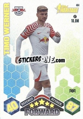 Sticker Timo Werner - UEFA Champions League & Europa League 2023-2024. Match Attax n. 464 - Topps
