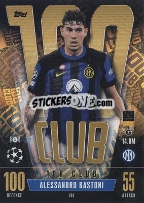 Cromo Alessandro Bastoni - UEFA Champions League & Europa League 2023-2024. Match Attax - Topps