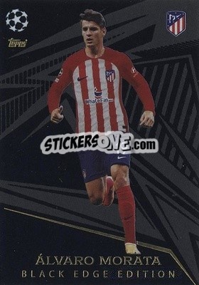 Sticker Álvaro Morata - UEFA Champions League & Europa League 2023-2024. Match Attax n. 495 - Topps