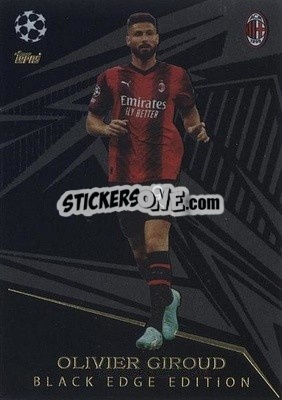 Sticker Olivier Giroud - UEFA Champions League & Europa League 2023-2024. Match Attax n. 499 - Topps
