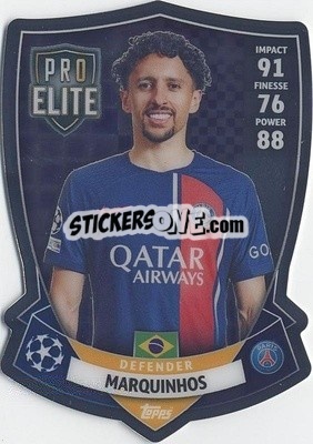 Sticker Marquinhos - UEFA Champions League & Europa League 2023-2024. Match Attax n. SH2 - Topps