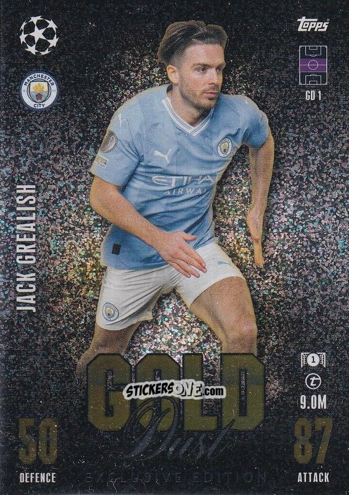 Sticker Jack Grealish - UEFA Champions League & Europa League 2023-2024. Match Attax n. GD1 - Topps