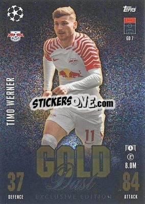 Sticker Timo Werner - UEFA Champions League & Europa League 2023-2024. Match Attax n. GD7 - Topps