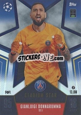 Sticker Gianluigi Donnarumma - UEFA Champions League & Europa League 2023-2024. Match Attax - Topps