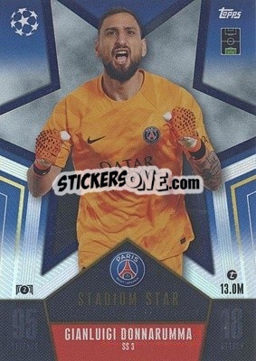 Sticker Gianluigi Donnarumma - UEFA Champions League & Europa League 2023-2024. Match Attax n. SS3 - Topps