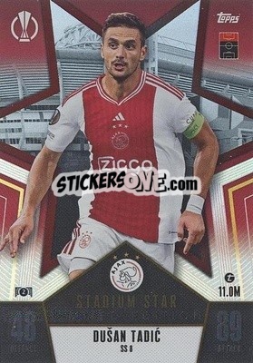 Sticker Dušan Tadić - UEFA Champions League & Europa League 2023-2024. Match Attax n. SS8 - Topps