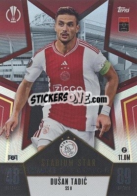 Sticker Dušan Tadić - UEFA Champions League & Europa League 2023-2024. Match Attax - Topps