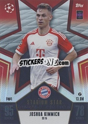 Sticker Joshua Kimmich - UEFA Champions League & Europa League 2023-2024. Match Attax - Topps