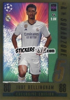Sticker Jude Bellingham - UEFA Champions League & Europa League 2023-2024. Match Attax n. SZ5 - Topps