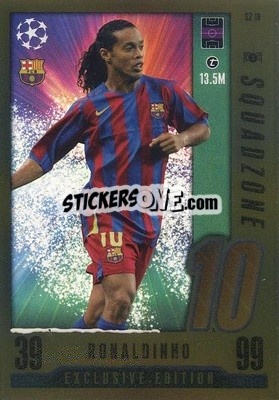 Sticker Ronaldinho - UEFA Champions League & Europa League 2023-2024. Match Attax n. SZ10 - Topps