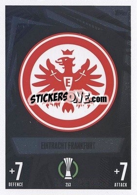 Sticker Club Badge - UEFA Champions League & Europa League 2023-2024. Match Attax n. 253 - Topps