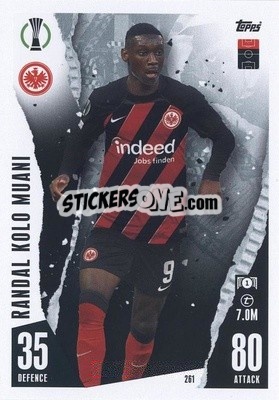 Sticker Randal Kolo - UEFA Champions League & Europa League 2023-2024. Match Attax n. 261 - Topps