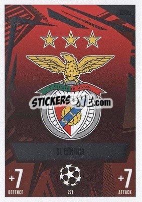 Sticker Club Badge - UEFA Champions League & Europa League 2023-2024. Match Attax n. 271 - Topps