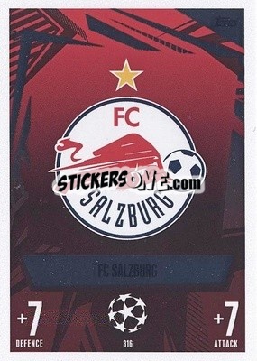 Sticker Club Badge - UEFA Champions League & Europa League 2023-2024. Match Attax n. 316 - Topps